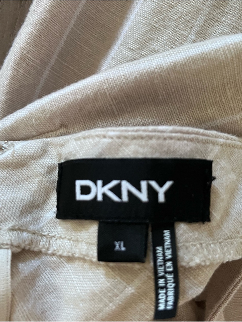 DKNY Men’s Tan Chinos - Classic Tailored Look